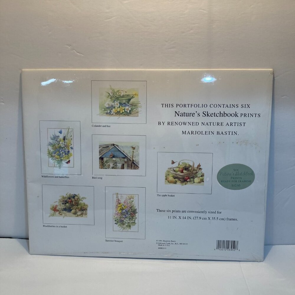 Marjolein Bastin  "Nature's Sketchbook" Six frameable prints - Picture 2 of 2